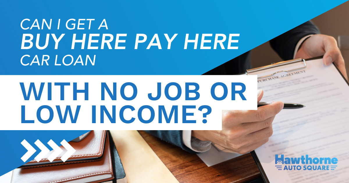 car loan with no job
