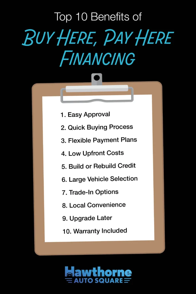10 benefits of buy here pay here financing